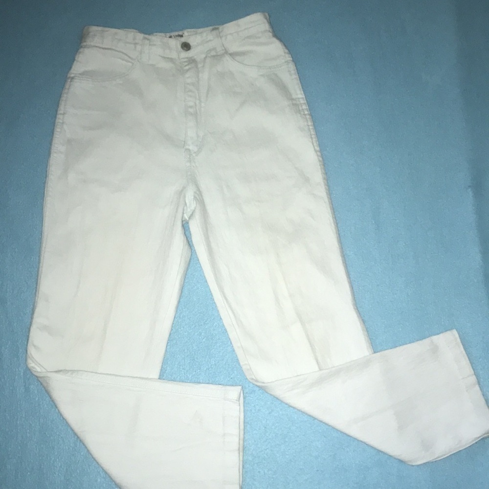JORDACHE STUDIO denim high-rise stretchy vintage light wash jeans NEW size 14